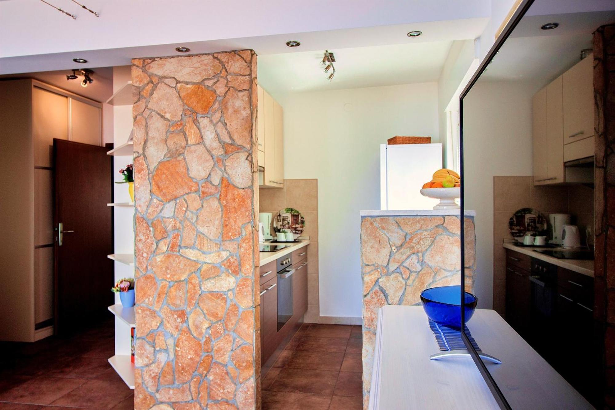 Sandy Beach Apartments Duće Rum bild